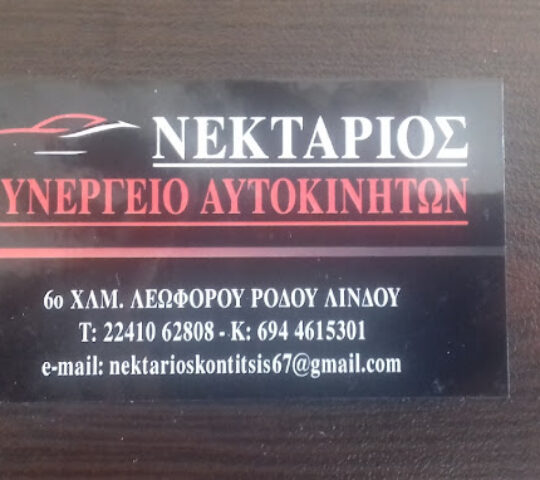 ΣΥΝΕΡΓΕΙΟ ΑΥΤΟΚΙΝΗΤΩΝ ΝΕΚΤΑΡΙΟΣ